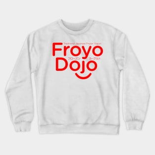 Froyo Dojo in Red Crewneck Sweatshirt